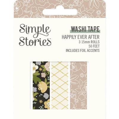 Simple Stories Happily Ever After Klebebänder - Washi Tape